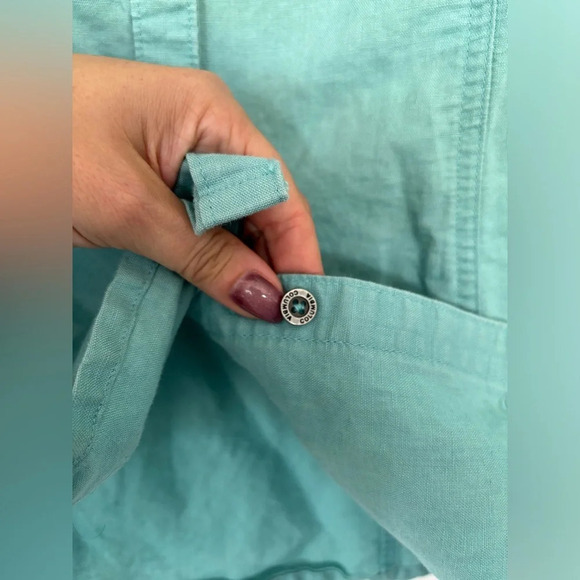 COLUMBIA Linen Blend Top - Picture 7 of 9